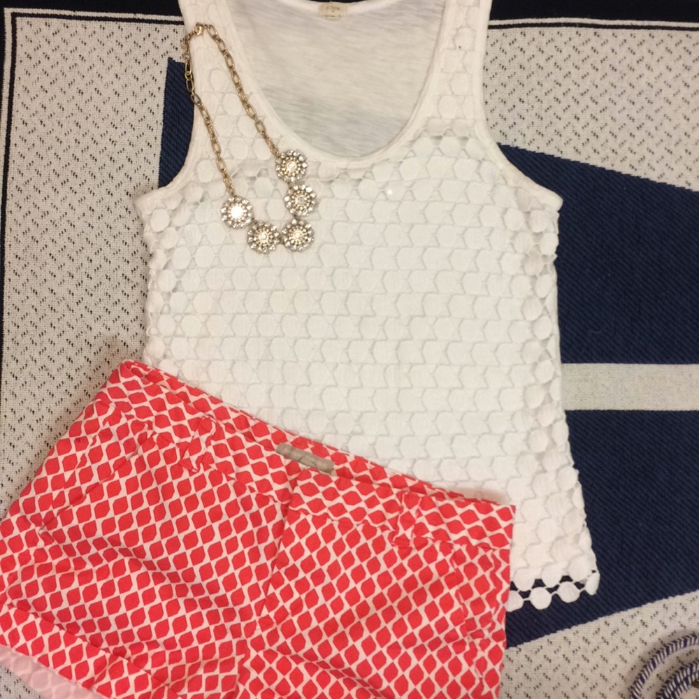 Banana Republic Patterned Short Sz 6